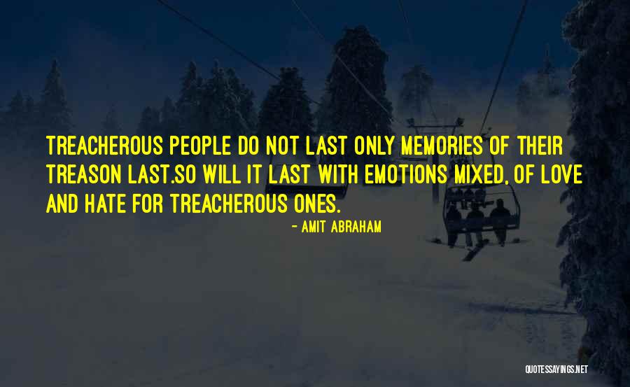 Having Mixed Emotions Quotes By Amit Abraham