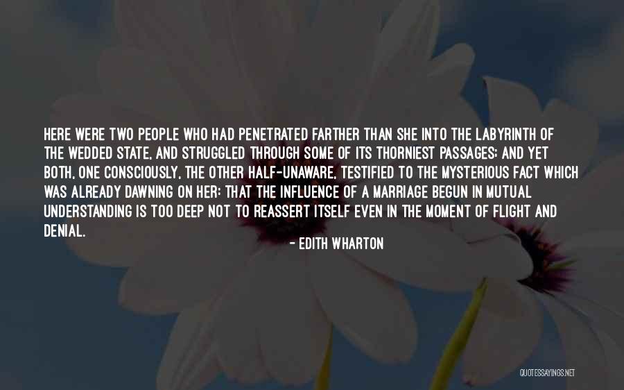 Having Mutual Understanding Quotes By Edith Wharton