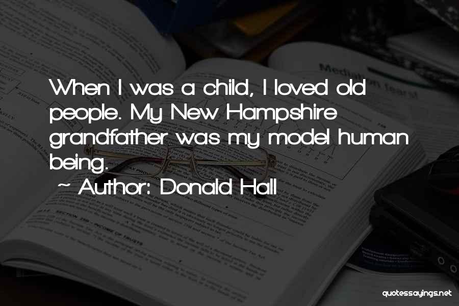 Having New Child Quotes By Donald Hall