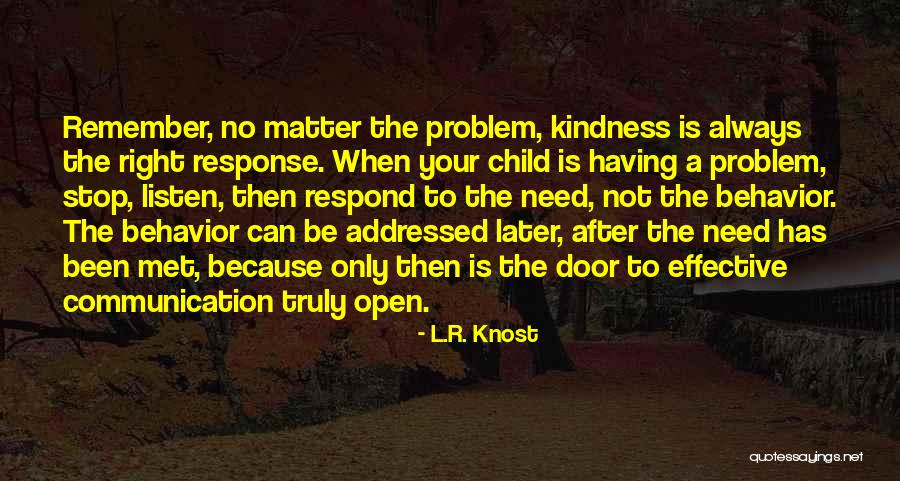 Having No Child Quotes By L.R. Knost Having No Child Quotes By L.R. Knost