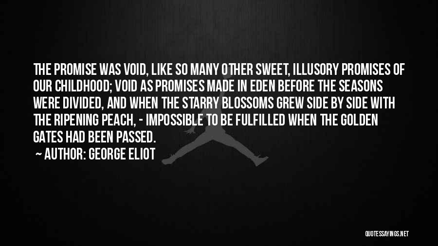 Having No Childhood Quotes By George Eliot