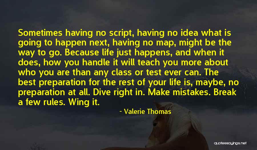 Having No Class Quotes By Valerie Thomas