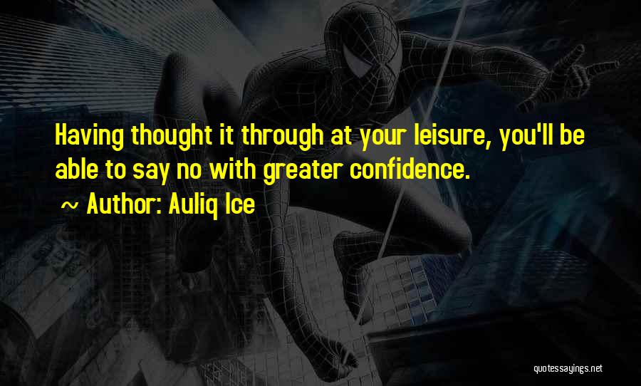 Having No Confidence Quotes By Auliq Ice