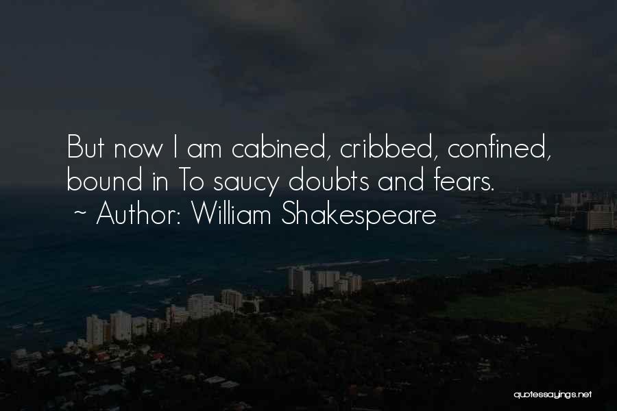 Having No Doubts Quotes By William Shakespeare