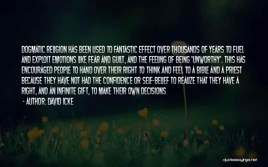 Having No Emotions Quotes By David Icke