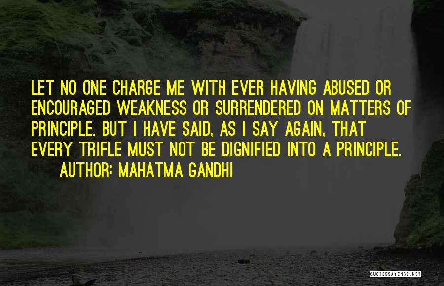 Having No One Quotes By Mahatma Gandhi