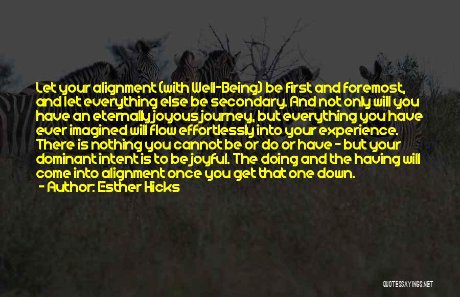 Having Nothing And Everything Quotes By Esther Hicks