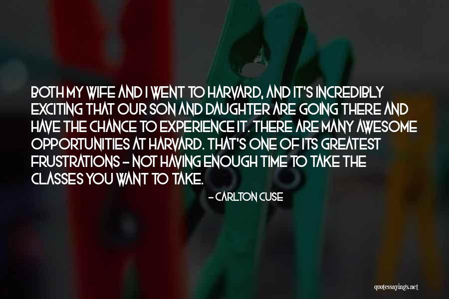 Having One Chance Quotes By Carlton Cuse