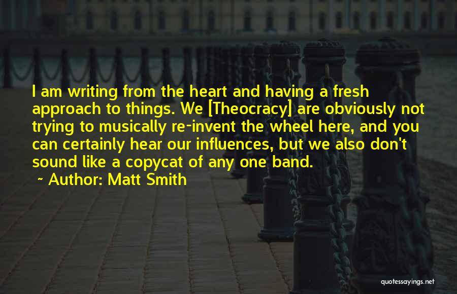 Having One Heart Quotes By Matt Smith