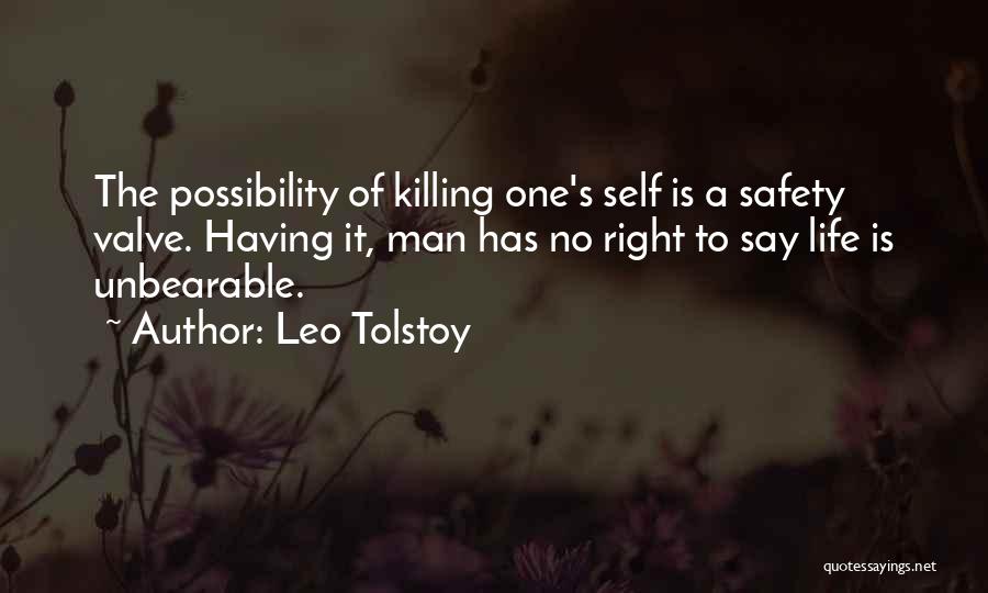 Having One Life Quotes By Leo Tolstoy