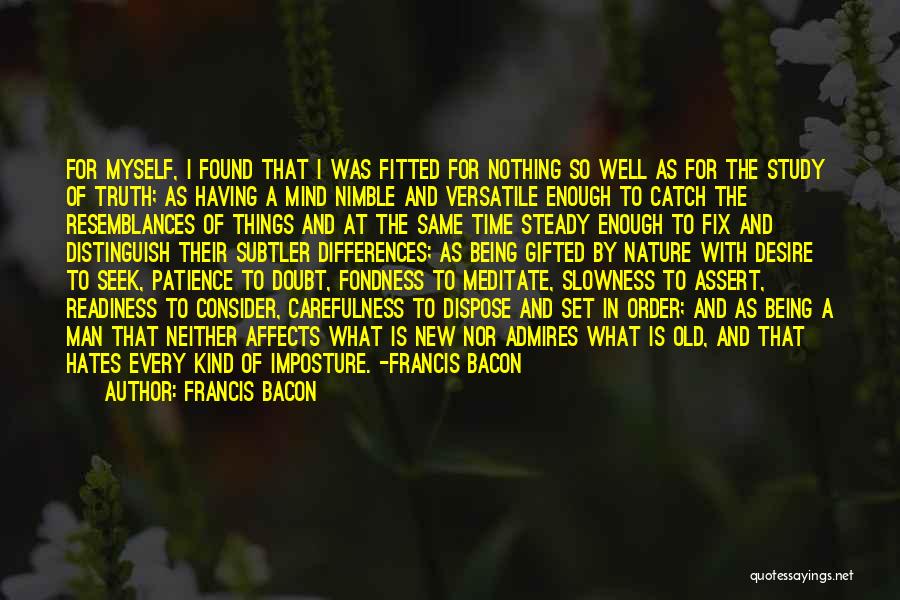 Having Patience Quotes By Francis Bacon