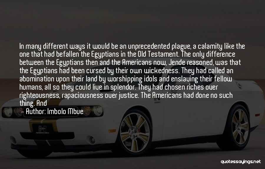 Having Riches Quotes By Imbolo Mbue