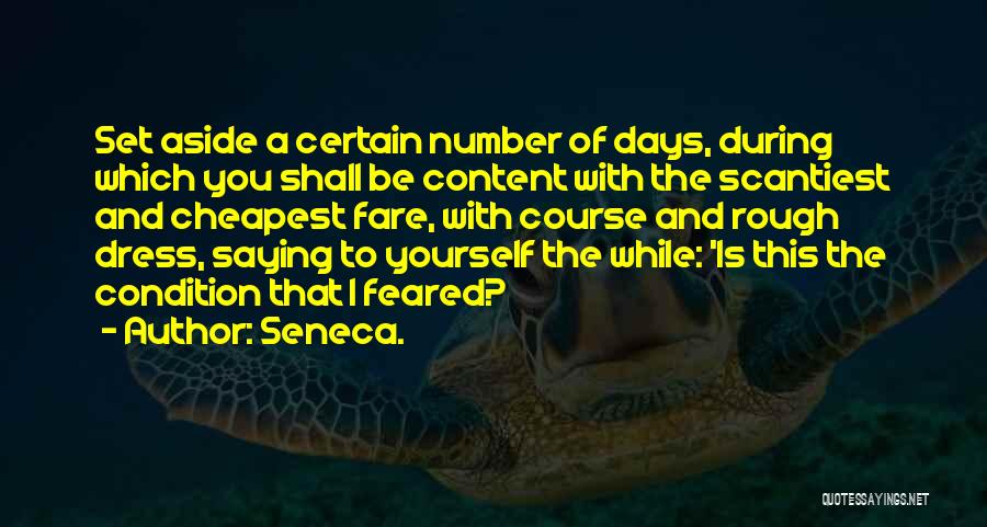 Having Rough Days Quotes By Seneca.