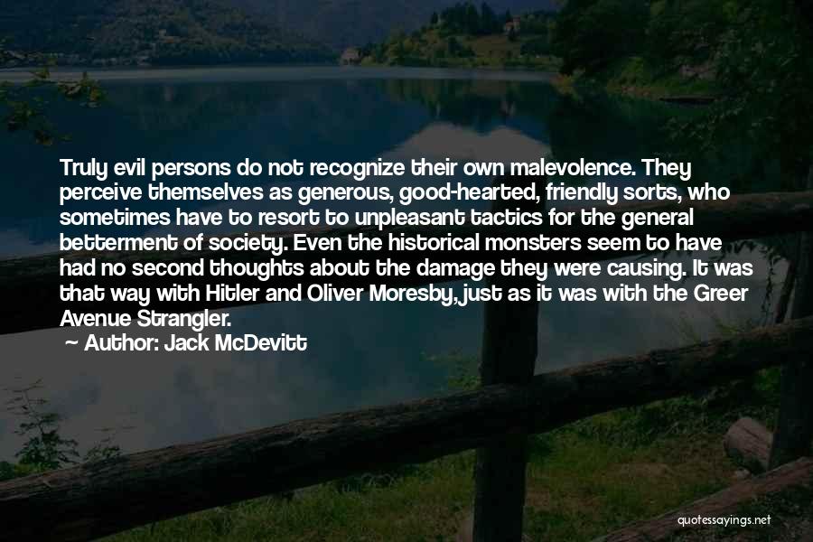 Having Second Thoughts Quotes By Jack McDevitt