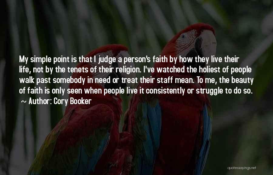 Having Simple Beauty Quotes By Cory Booker