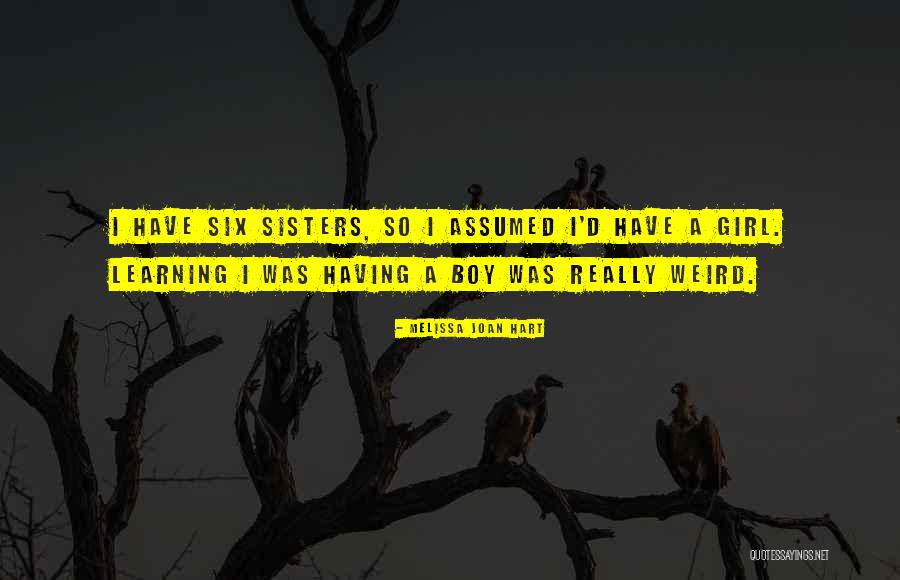 Having Sisters Quotes By Melissa Joan Hart Having Sisters Quotes By Melissa Joan Hart