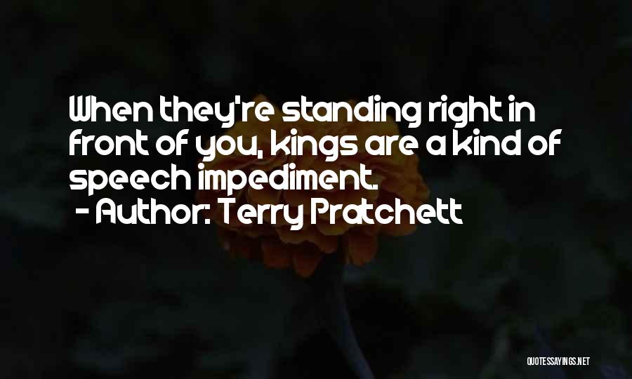 Having Someone Right In Front Of You Quotes By Terry Pratchett