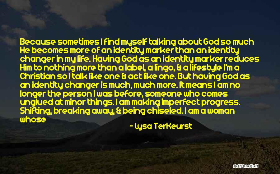 Having Someone To Talk To Quotes By Lysa TerKeurst