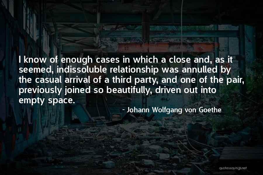 Having Space In Relationships Quotes By Johann Wolfgang Von Goethe