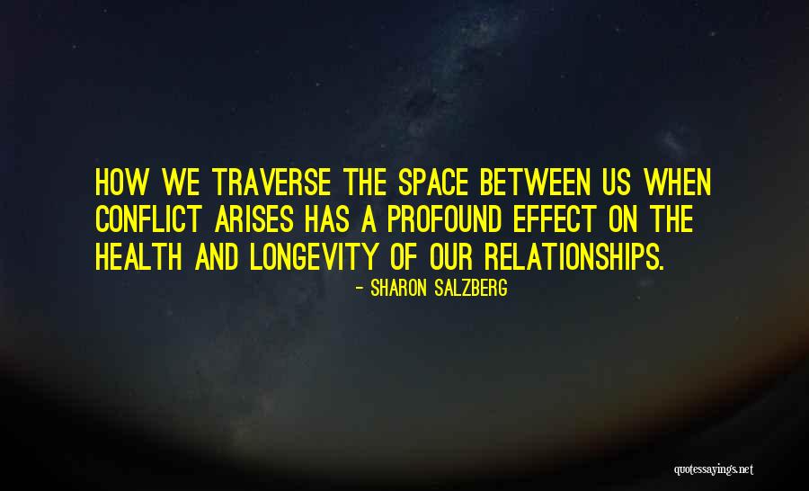 Having Space In Relationships Quotes By Sharon Salzberg