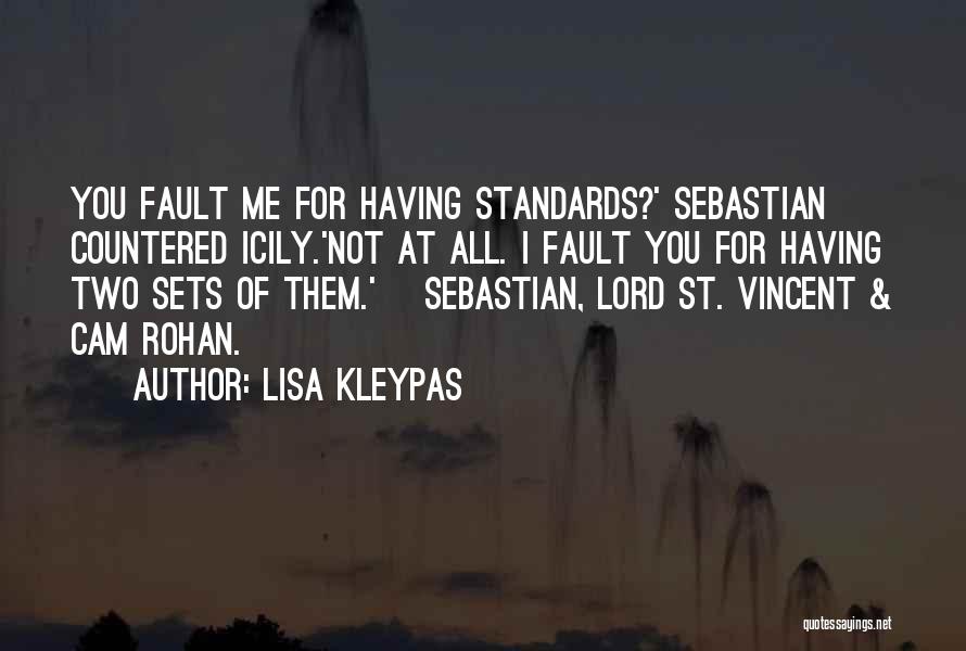 Having Standards Quotes By Lisa Kleypas