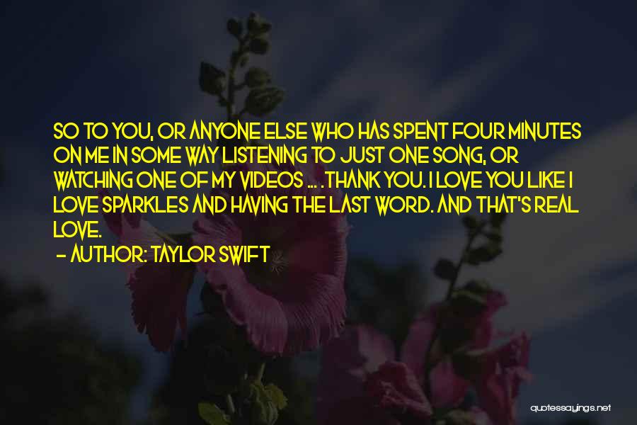 Having The Last Word Quotes By Taylor Swift