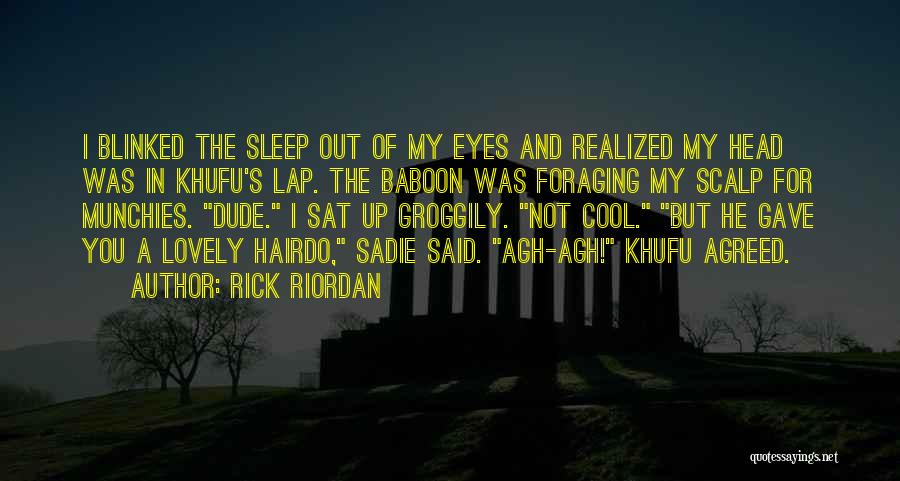 Having The Munchies Quotes By Rick Riordan