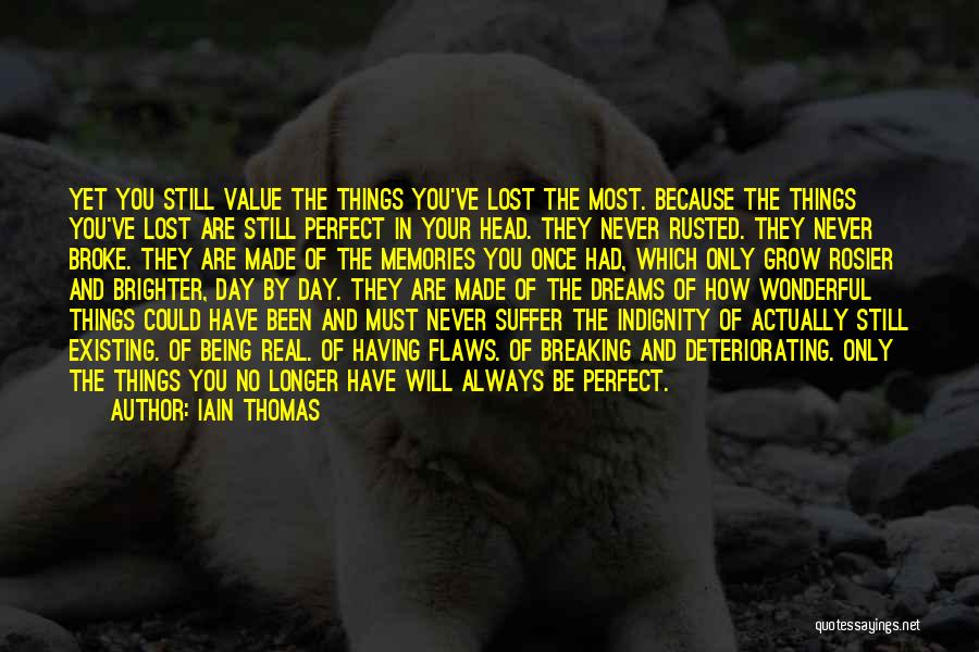 Having The Perfect Day Quotes By Iain Thomas