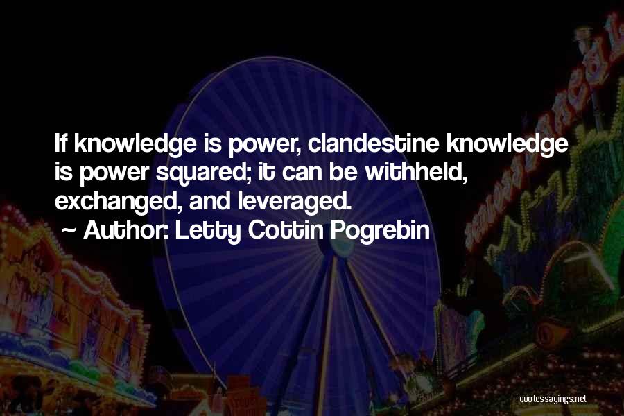 Having The Power To Change Quotes By Letty Cottin Pogrebin