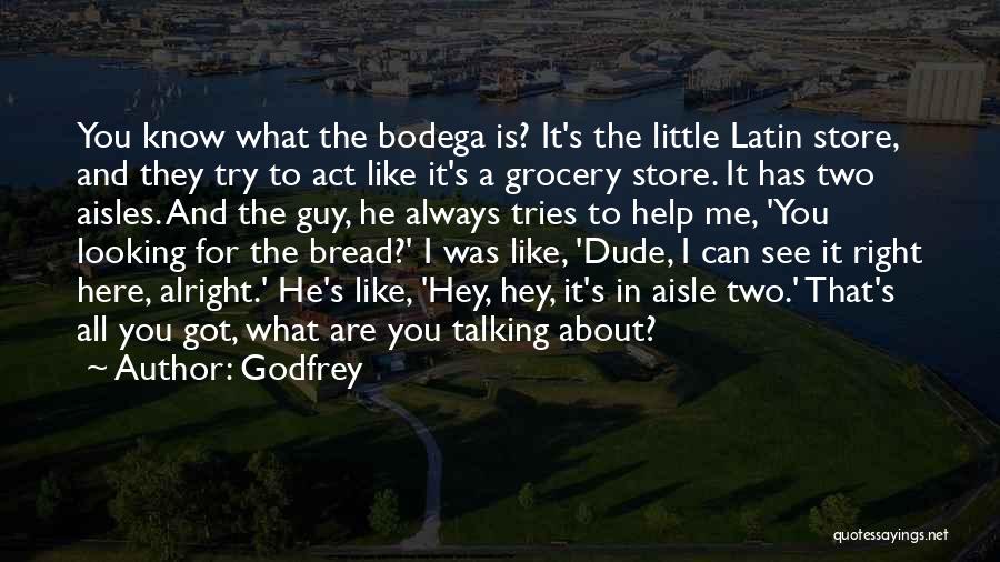 Having The Right Guy Quotes By Godfrey