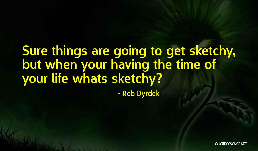 Having The Time Of Your Life Quotes By Rob Dyrdek