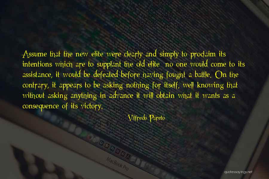 Having The Victory Quotes By Vilfredo Pareto Having The Victory Quotes By Vilfredo Pareto