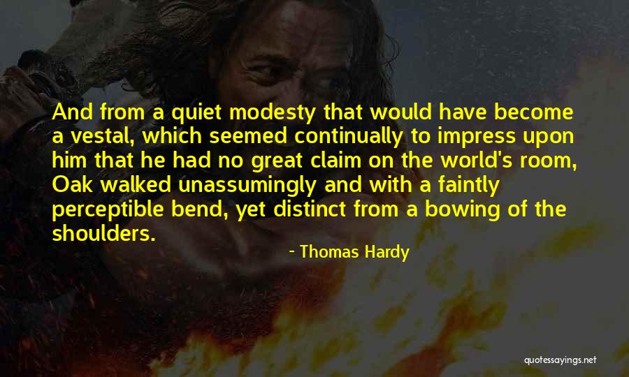 Having The World On Your Shoulders Quotes By Thomas Hardy