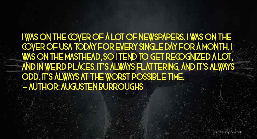 Having The Worst Day Quotes By Augusten Burroughs