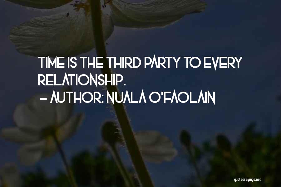 Having Third Party In A Relationship Quotes By Nuala O'Faolain