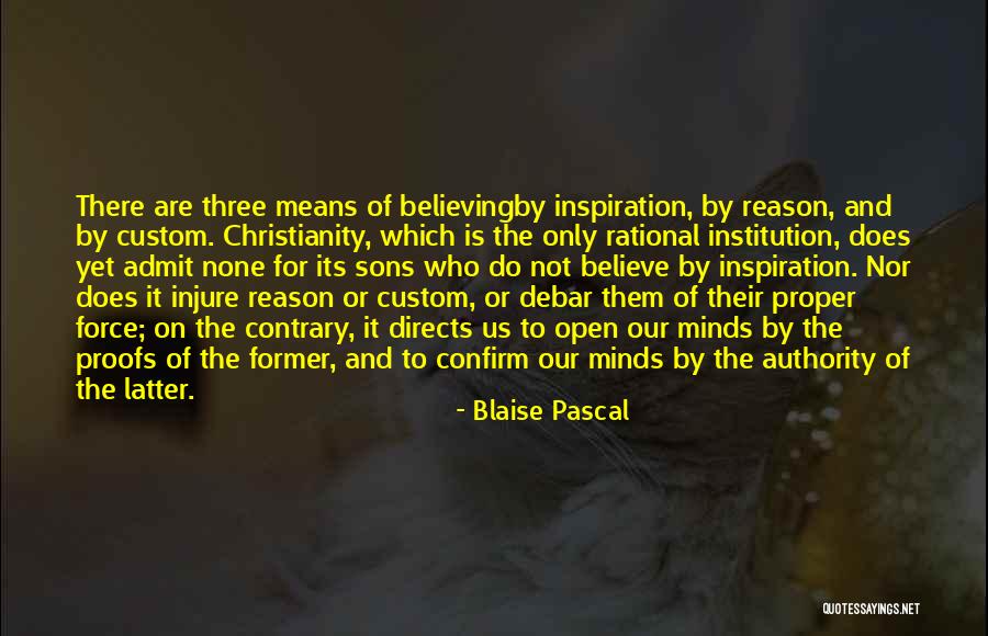 Having Three Sons Quotes By Blaise Pascal Having Three Sons Quotes By Blaise Pascal