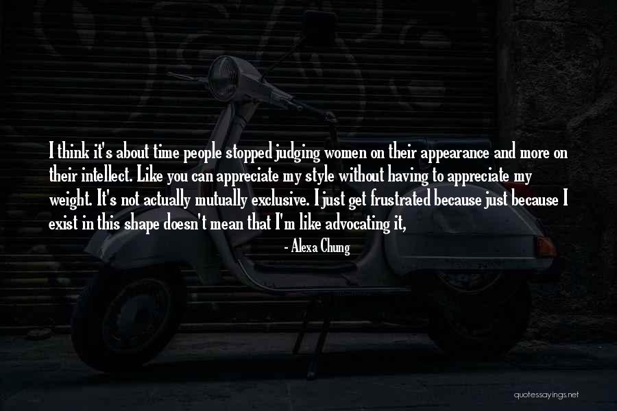 Having Time To Think Quotes By Alexa Chung