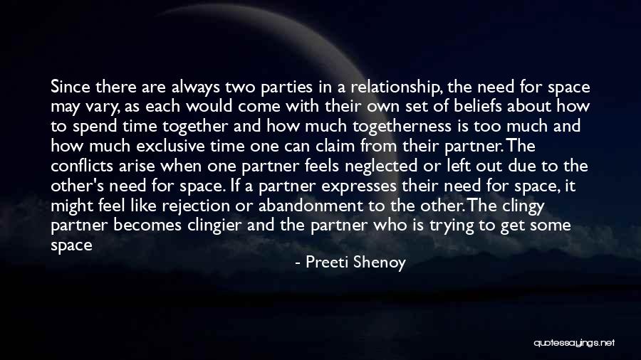 Having Time Together Quotes By Preeti Shenoy