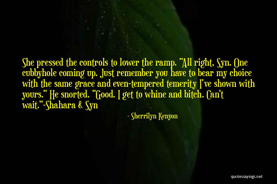 Having To Wait For Good Things Quotes By Sherrilyn Kenyon Having To Wait For Good Things Quotes By Sherrilyn Kenyon
