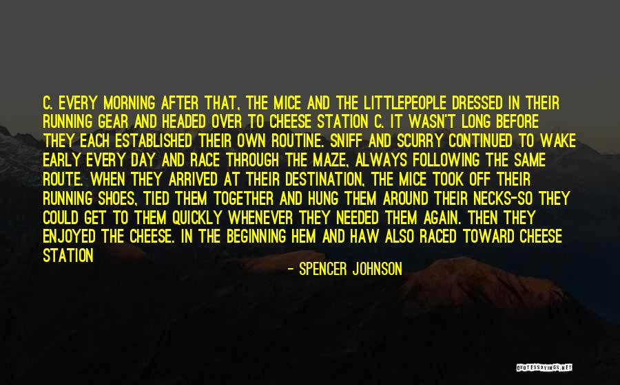 Having To Wake Up Early Quotes By Spencer Johnson Having To Wake Up Early Quotes By Spencer Johnson