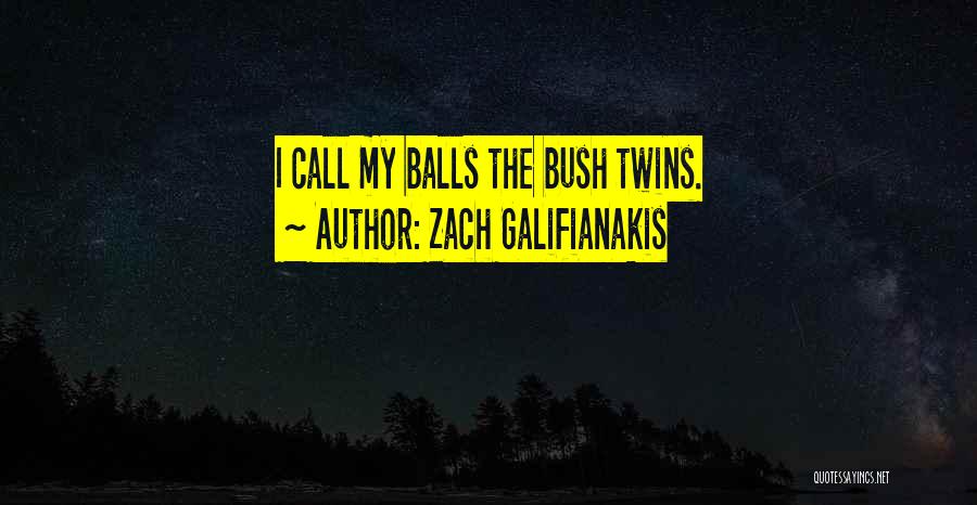 Having Twins Funny Quotes By Zach Galifianakis