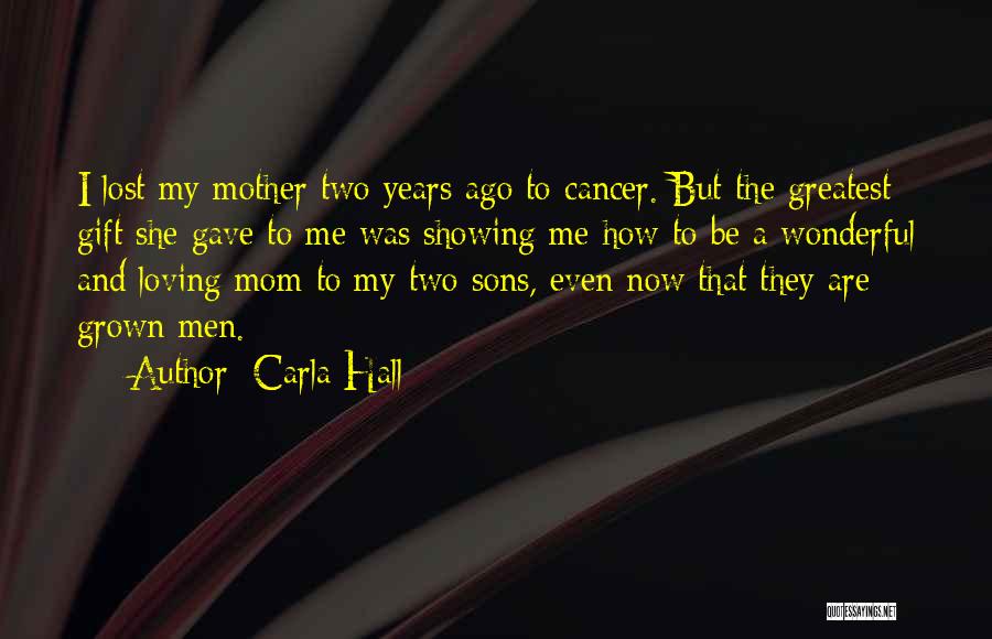 Having Two Sons Quotes By Carla Hall