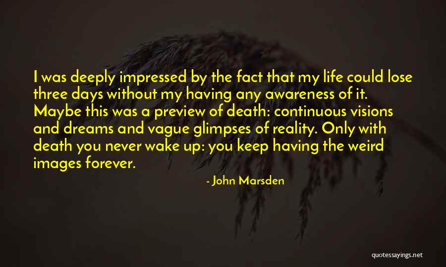 Having Visions Quotes By John Marsden Having Visions Quotes By John Marsden
