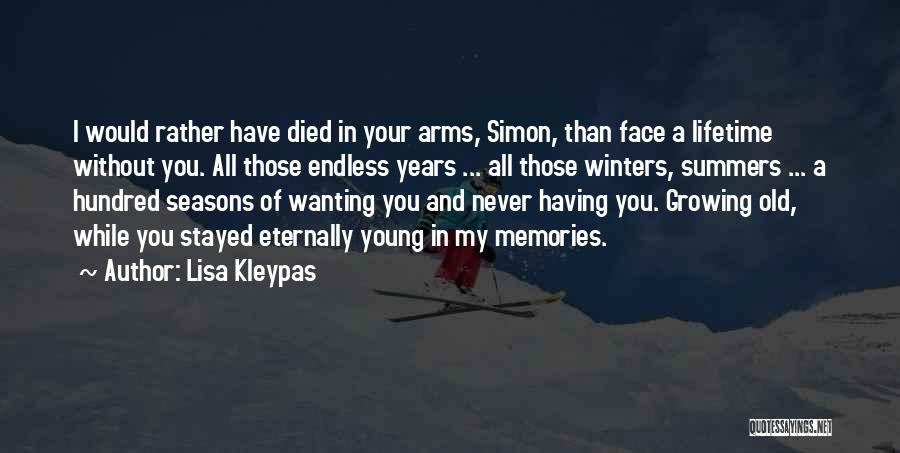 Having You In My Arms Quotes By Lisa Kleypas