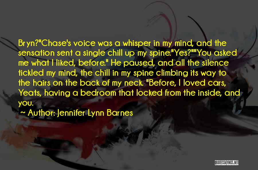 Having You On My Mind Quotes By Jennifer Lynn Barnes