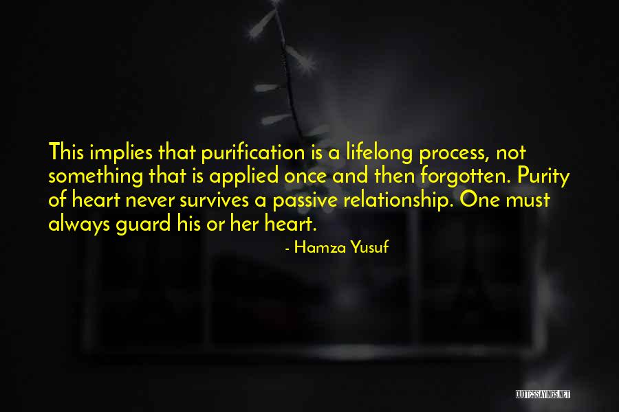 Having Your Guard Up In A Relationship Quotes By Hamza Yusuf Having Your Guard Up In A Relationship Quotes By Hamza Yusuf