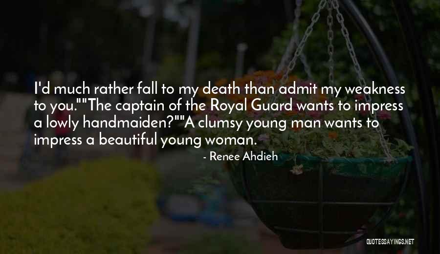 Having Your Guard Up In A Relationship Quotes By Renee Ahdieh Having Your Guard Up In A Relationship Quotes By Renee Ahdieh