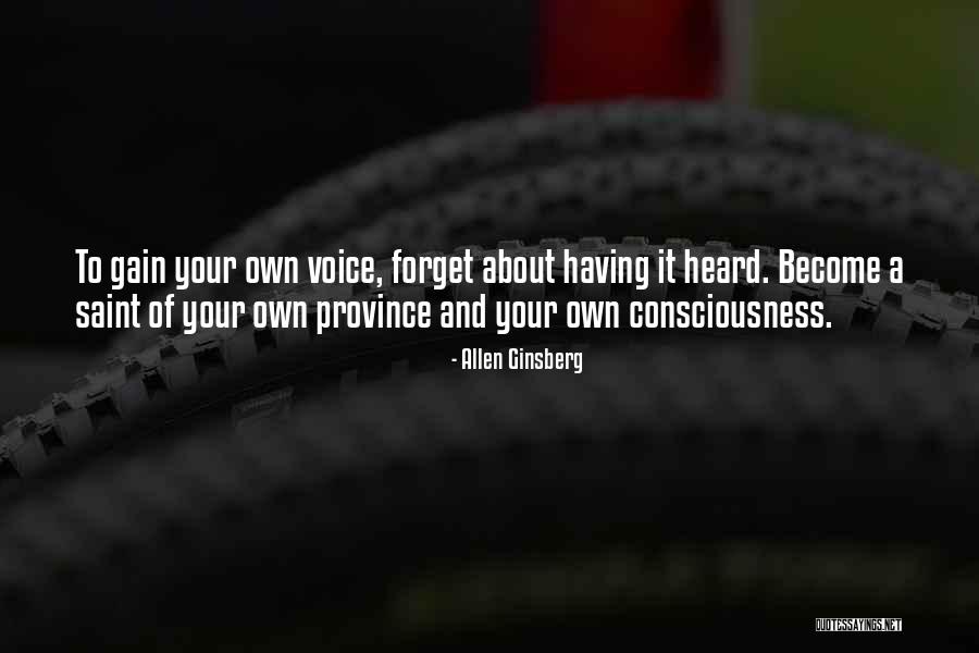 Having Your Voice Heard Quotes By Allen Ginsberg Having Your Voice Heard Quotes By Allen Ginsberg