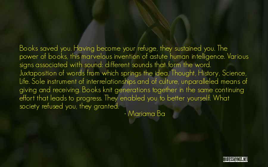 Having Yourself Quotes By Mariama Ba Having Yourself Quotes By Mariama Ba