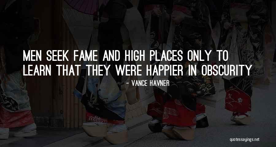 Havner Quotes By Vance Havner